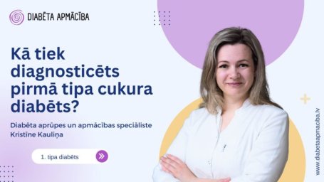 Kā tiek diagnosticēts 1.tipa diabēts?